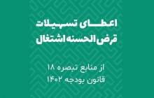 بخشنامه‌ سهمیه تسهیلات قرض الحسنه اشتغال زایی منابع در اختیار هیات امنای حساب‌های استانی پیشرفت و عدالت